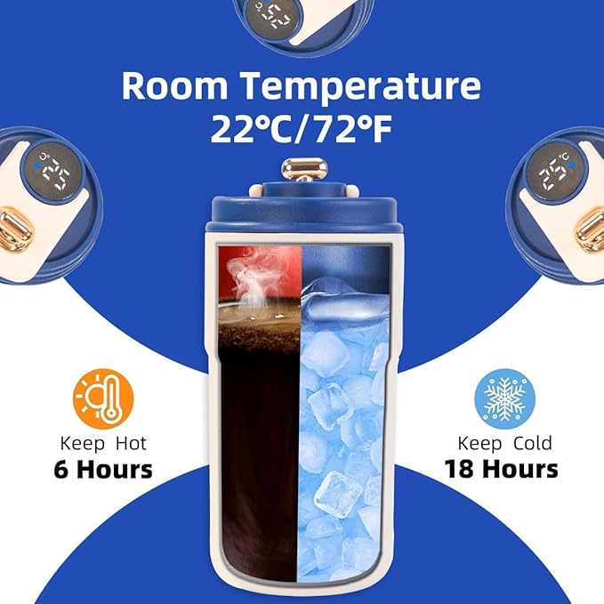 420ml Smart Temperature Coffee Mug