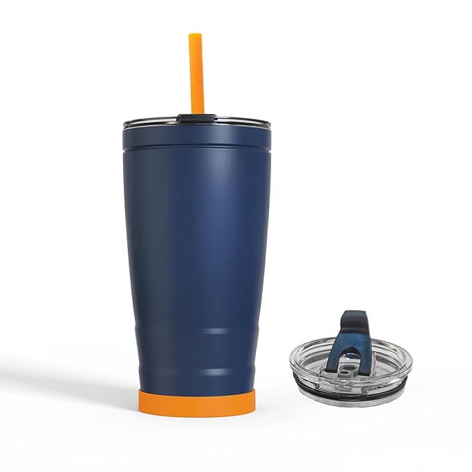 Wizardmink REO 500ml Vacuum Insulated Stainless Steel Tumbler with Straw – Leak-Proof Travel Mug